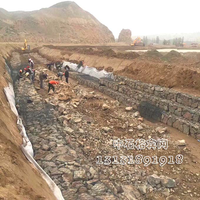 護(hù)堤鉛絲籠，護(hù)岸鉛絲籠13131891918