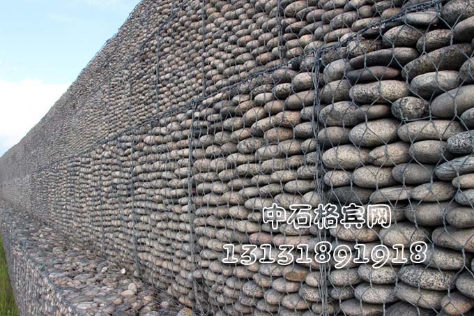 鉛絲石籠擋墻，防洪鉛絲石籠13131891918